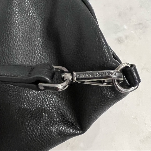 Armani Exchange black crossbody Messenger bag. Like new. - Picture 12 of 12